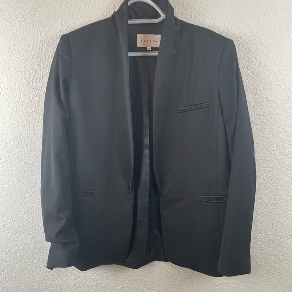 Sandro blazer jacket‎ Black - Picture 1 of 7